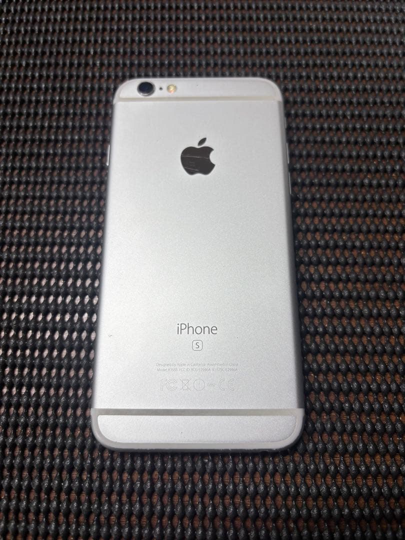 【美品】Apple iPhone 6s シルバー128GB 備品付　即日発送