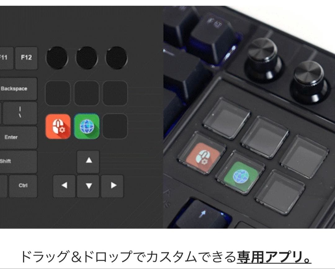 K1 PRO LCD AI KEYBOARD 黒　メカニカルキーボード　赤軸