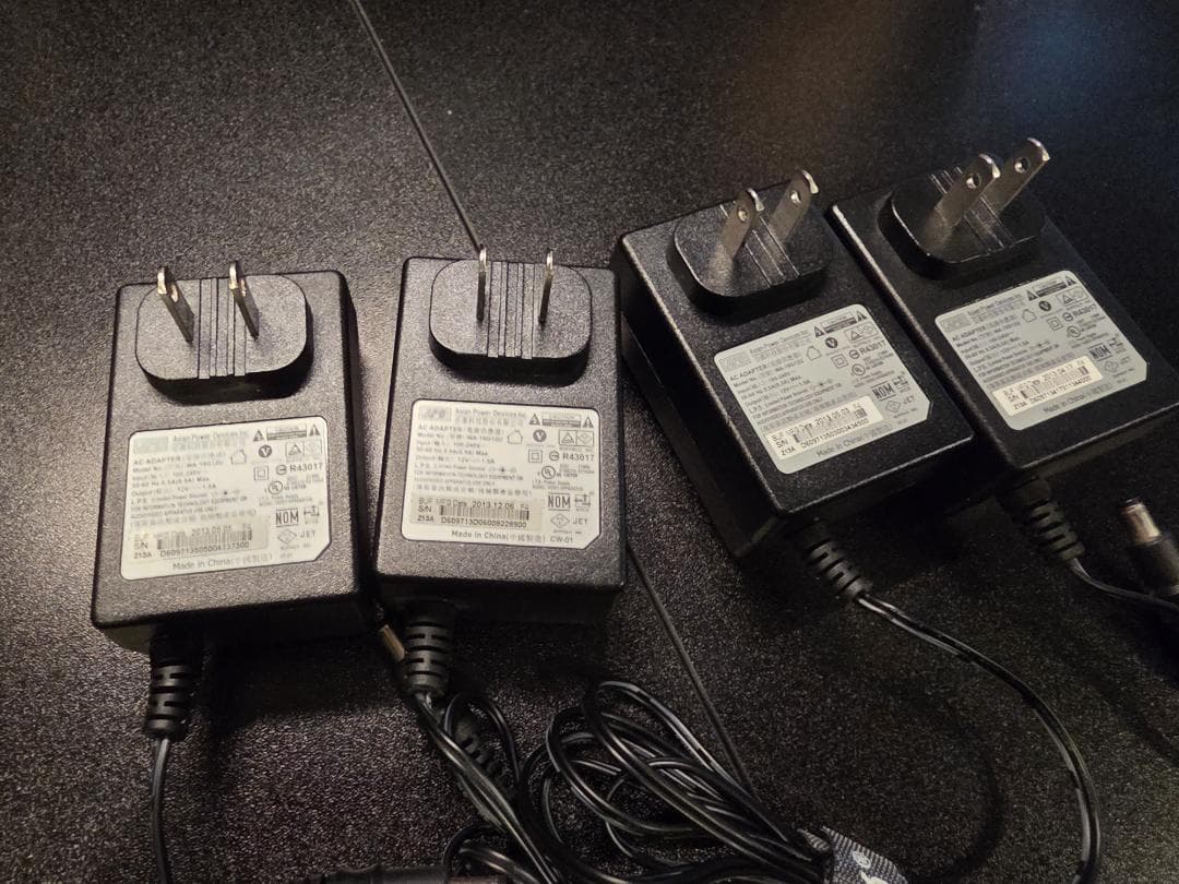 ACアダプター 12V 1.5A まとめ売り BUFFALO I-O DATA