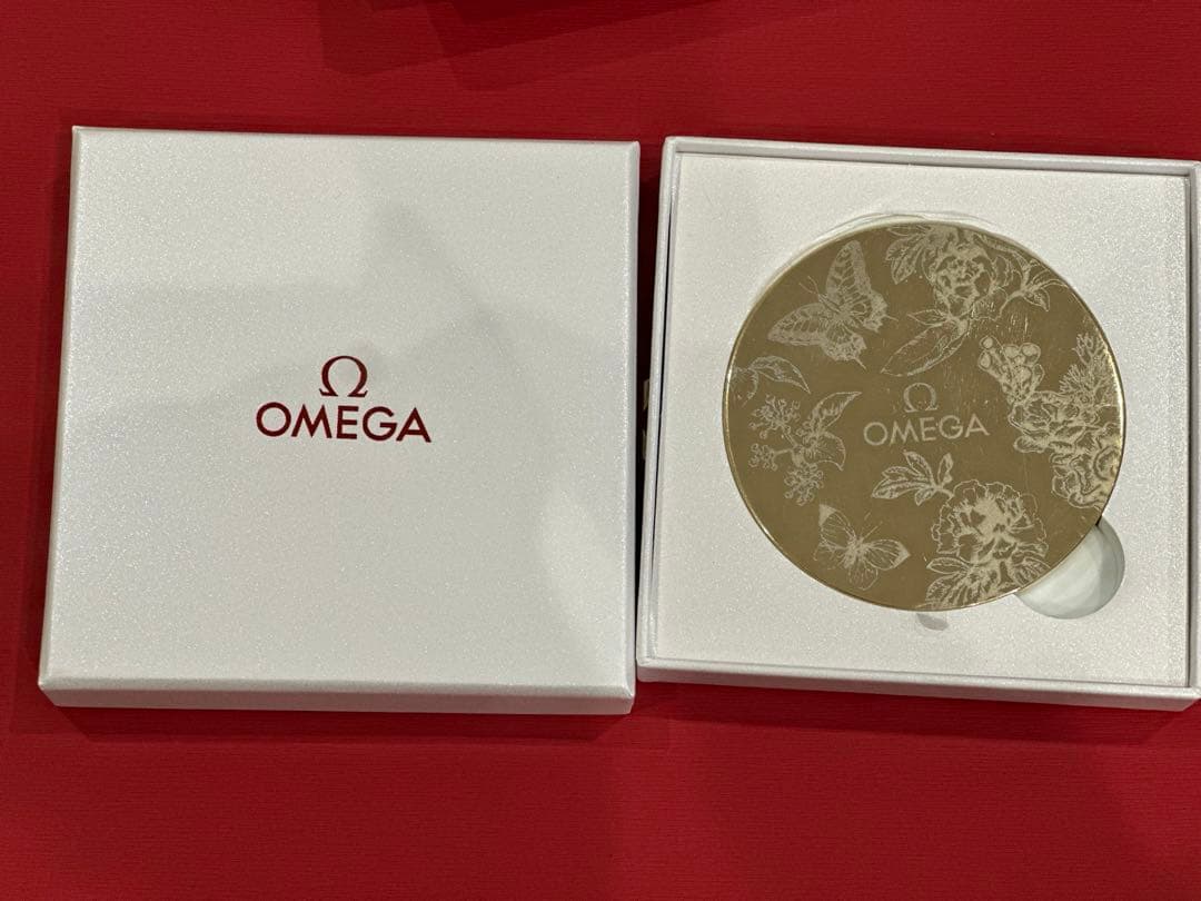 OMEGA ノベルティ　二面鏡　新品未使用
