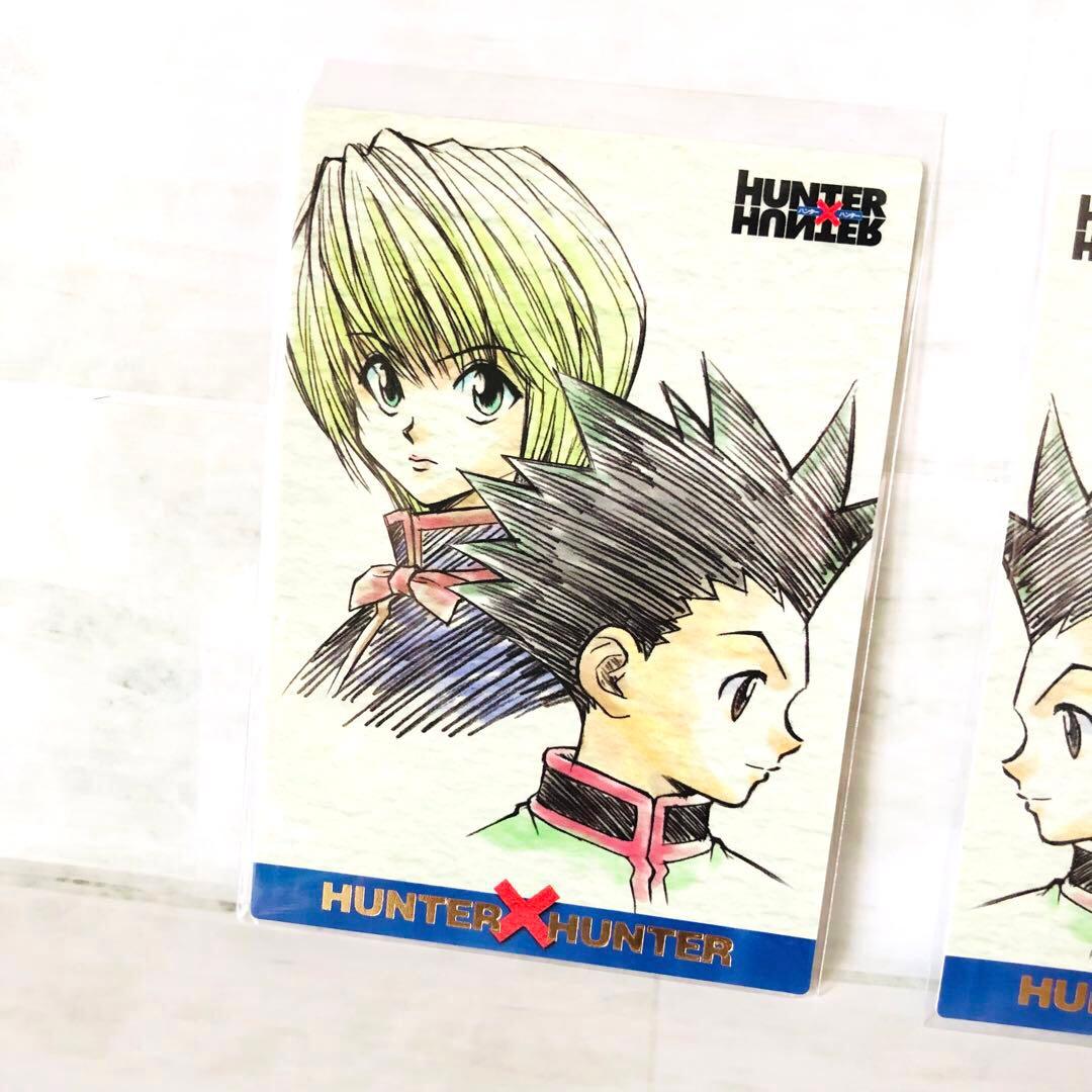 HUNTER×HUNTER カードダスマスターズ ゴン キルア クラピカ 2点