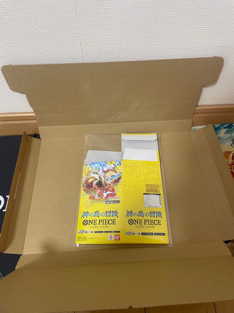 新品未開封 ワンピースカード神の島の冒険 1BOX
