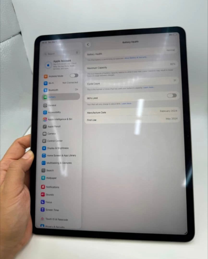 iPad Air 第6世代 M2 チップ（13インチ）128GB Wi-Fi