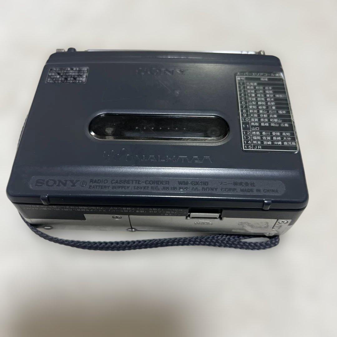 ソニー WM-GX410 動作品　カセットウォークマン　ステレオラジカセ