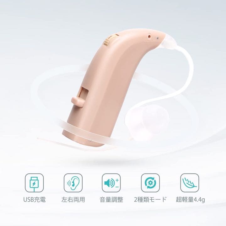 FIIL-C126集音器 耳掛け式 充電式 軽量 中度難聴者用③-12