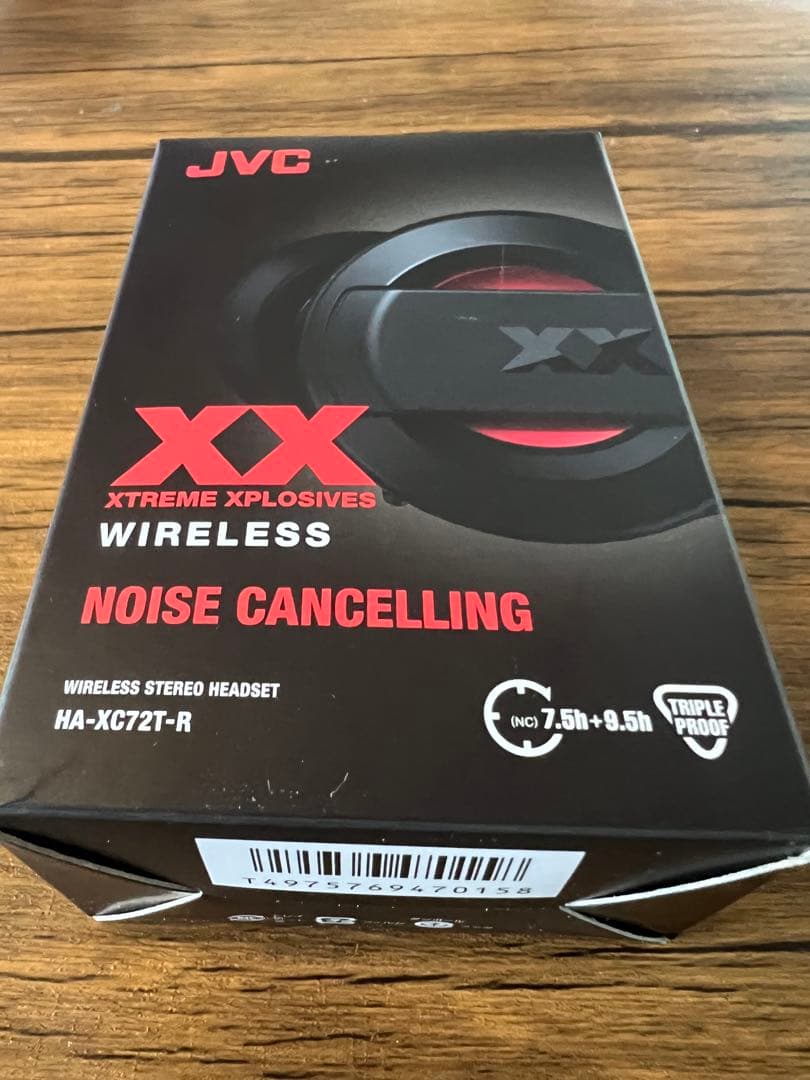 JVC XX ワイヤレスイヤホン HA-XC72T-R ノイズキャンセル