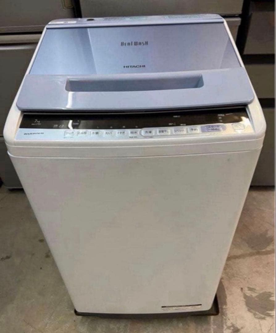 2018年式 7kg HITACHI洗濯機 BW-V70C