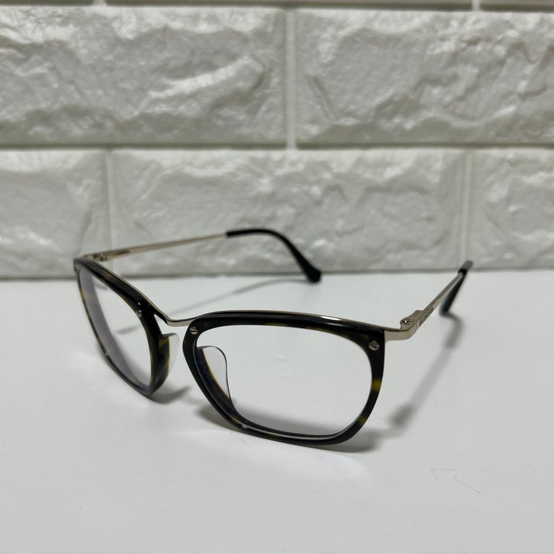 BALENCIAGA バレンシアガ スクエア メガネ 鼈甲 ベッコウ