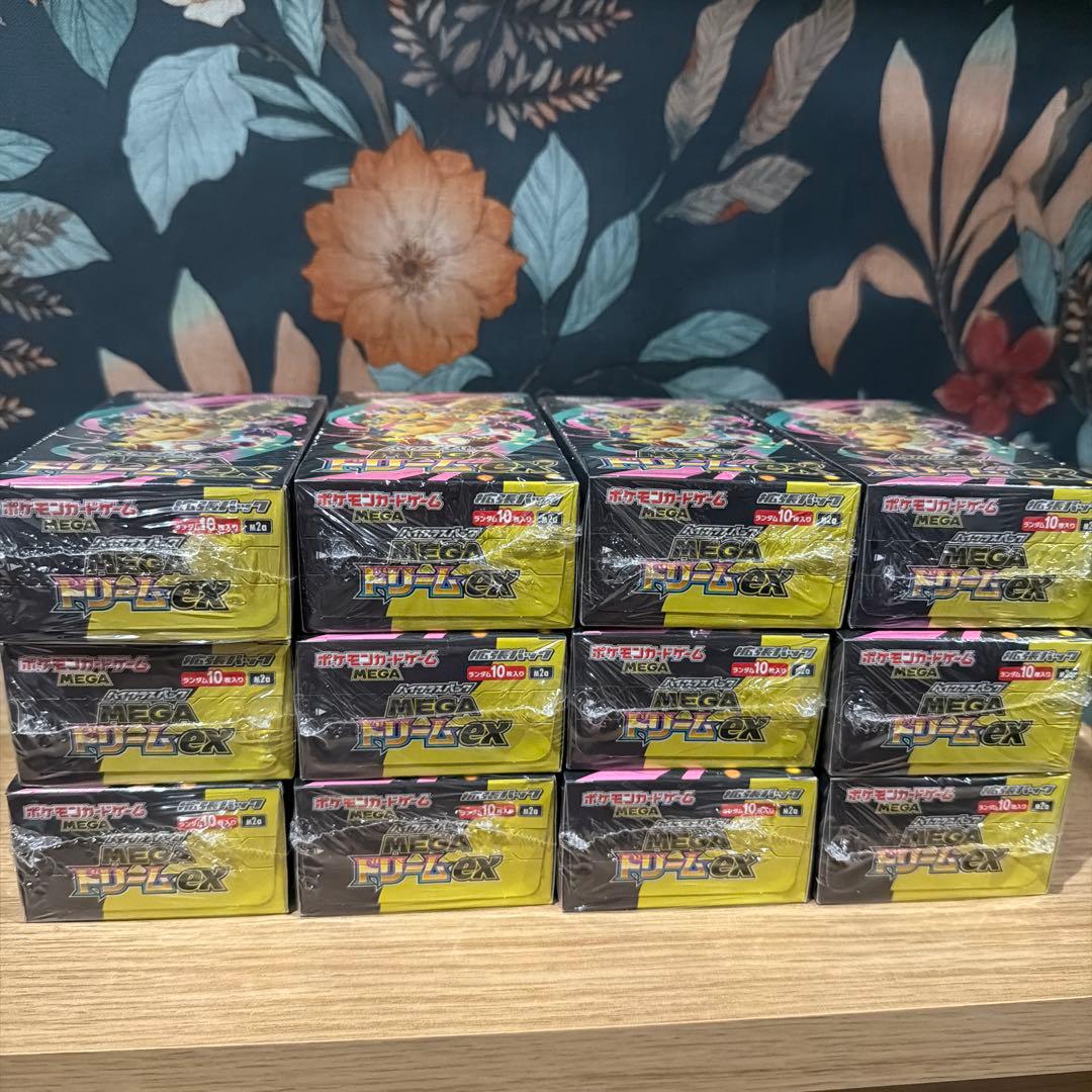 ポケモンカード　メガドリームex シュリンク付き　12BOX