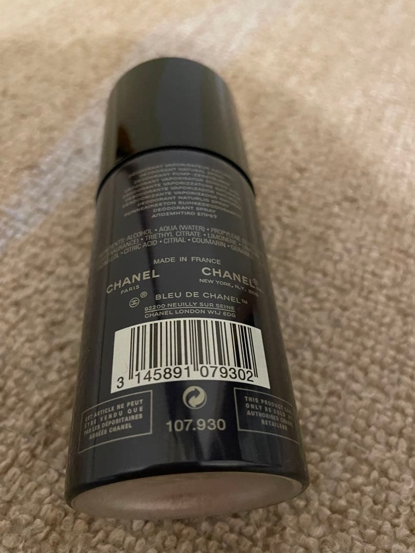 制汗・デオドラント BLEU DE CHANL DEODORANT 100ml
