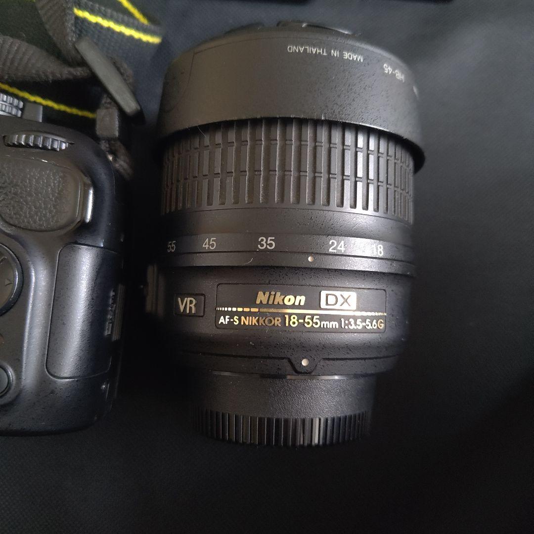 Nikon デジタル一眼レフ　D5200 AF-S 18-55mm 中古品
