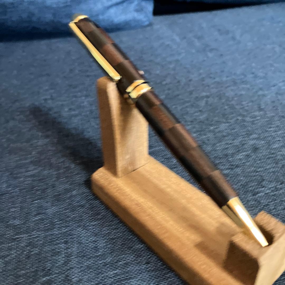 新作　ボールペン　（黒檀）
