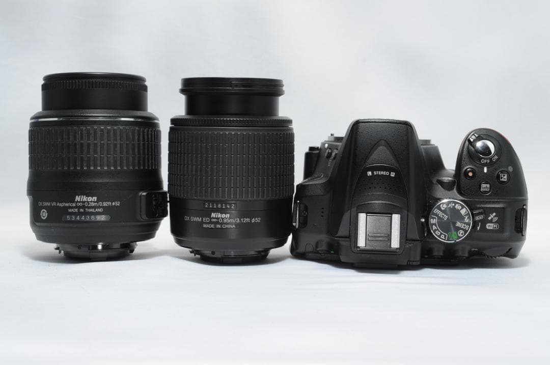 ✨️Nikon D5300✨望遠＆標準ダブルレンズ✨️Wi-Fiでスマホ転送✨️