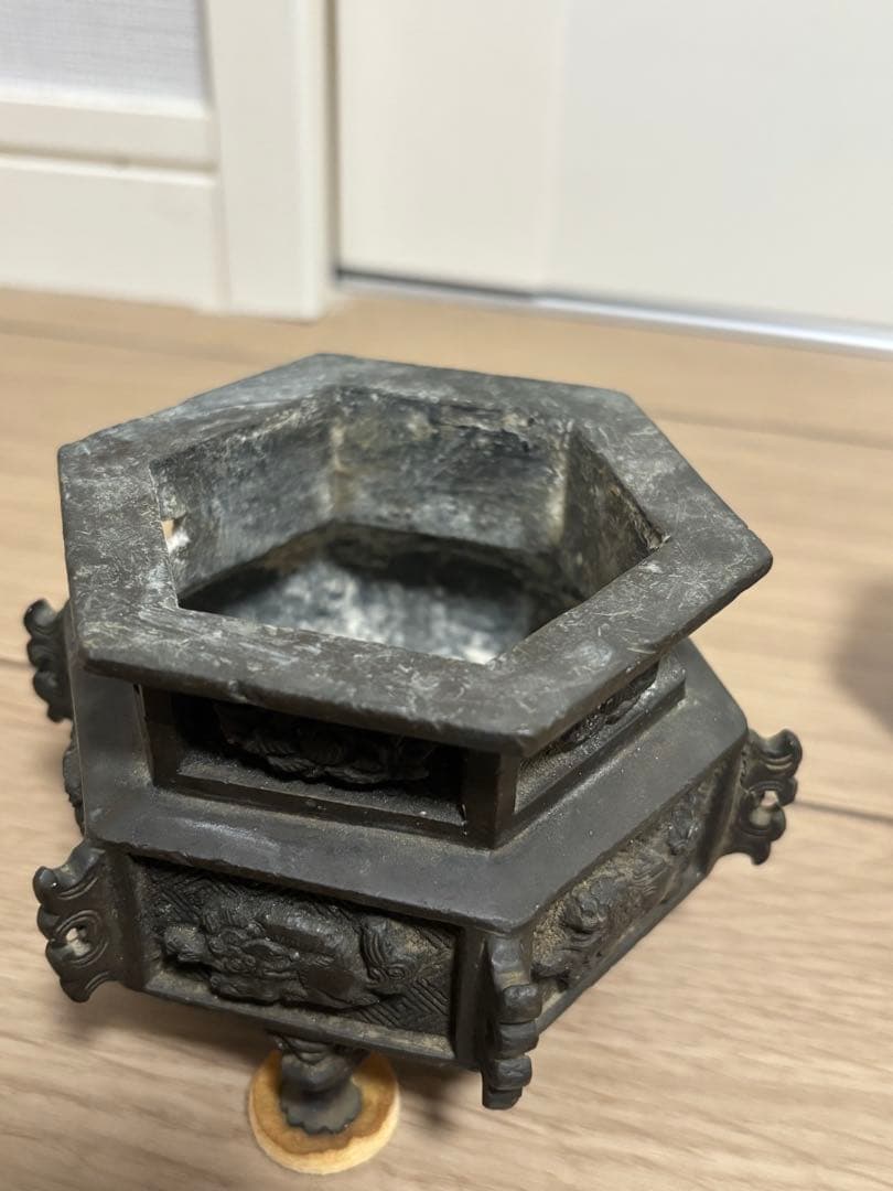 香炉　金属工芸