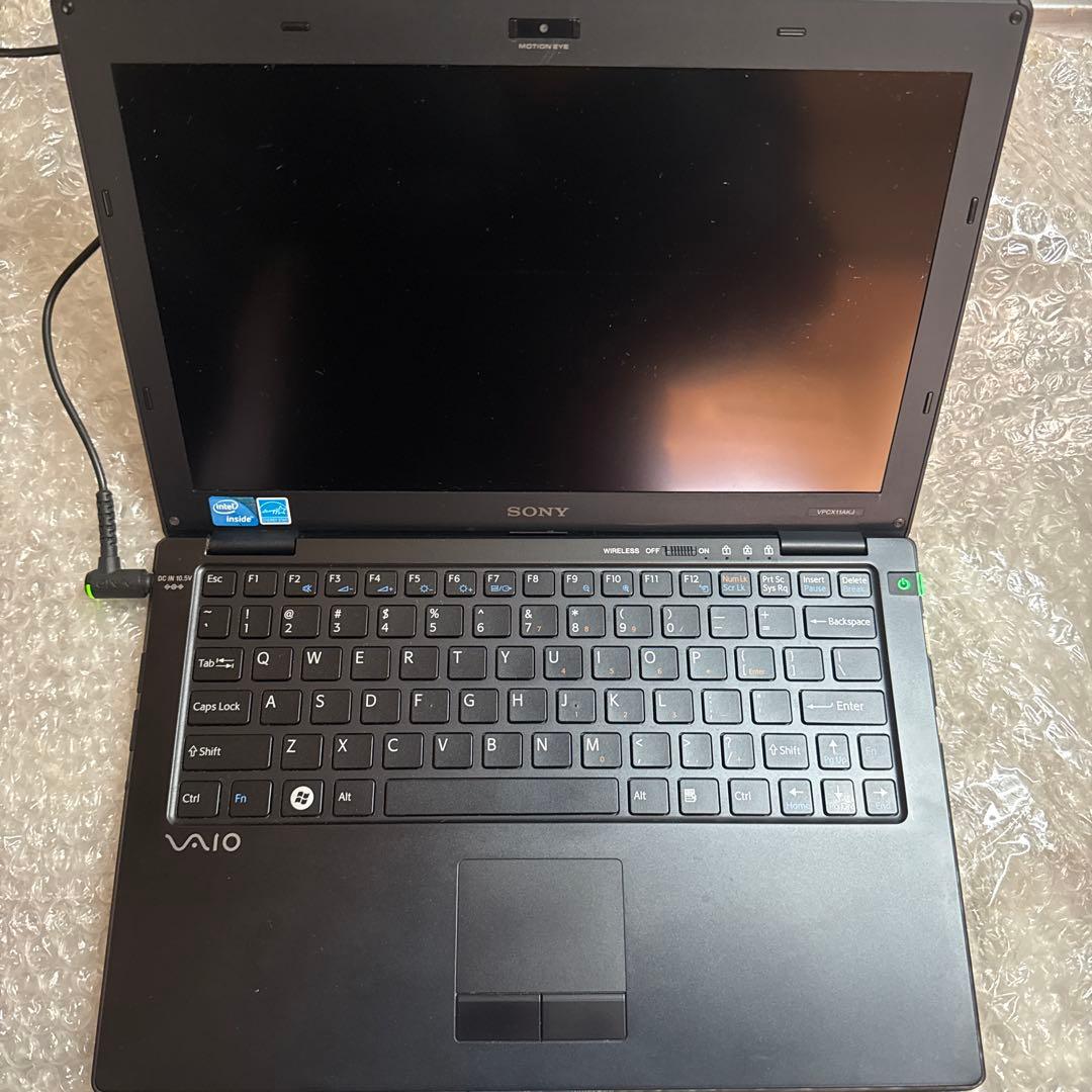 Sony VAIO ブラックノートPC VPCX11AKJ