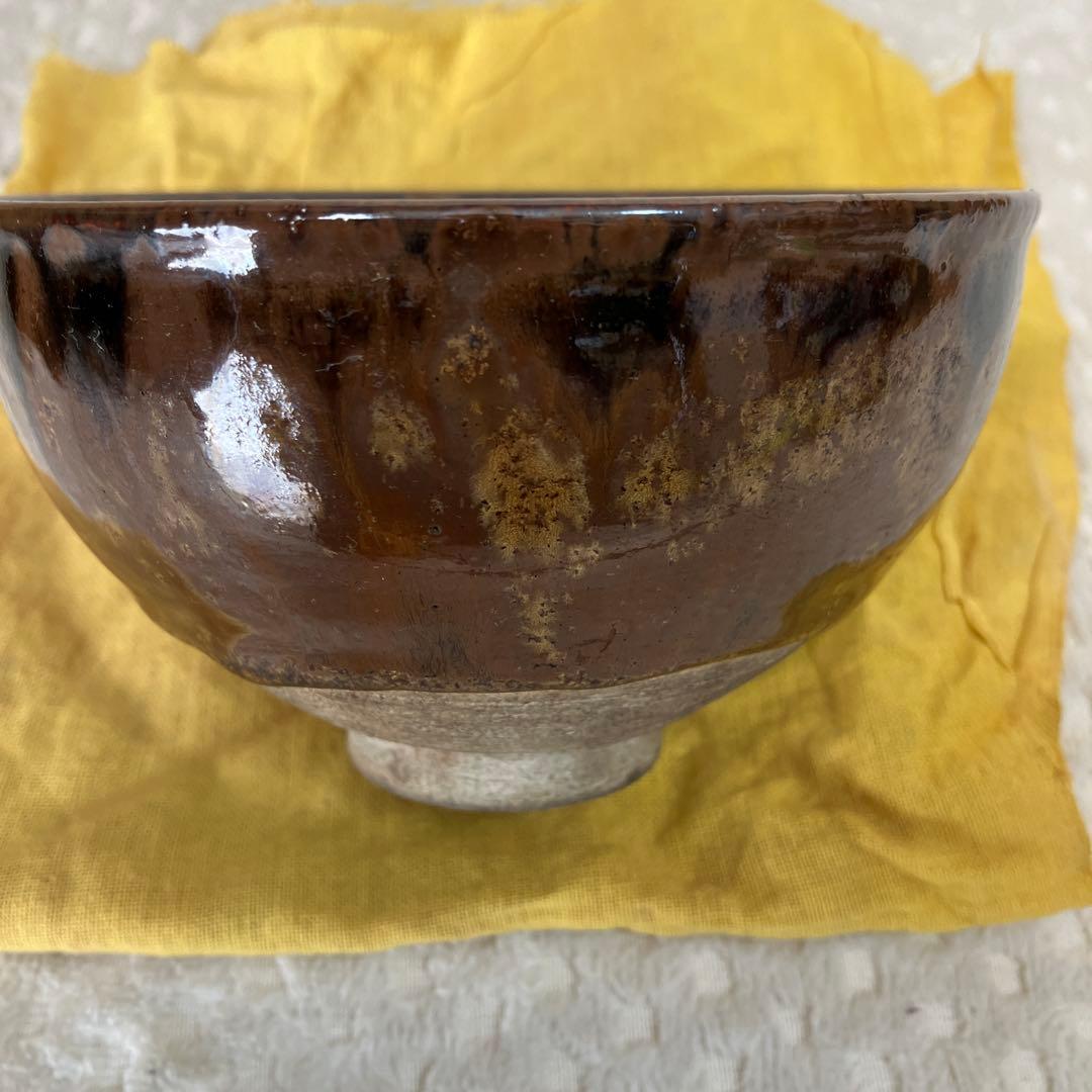 古瀬戸窯　加藤麦袋　茶碗　小傳あり