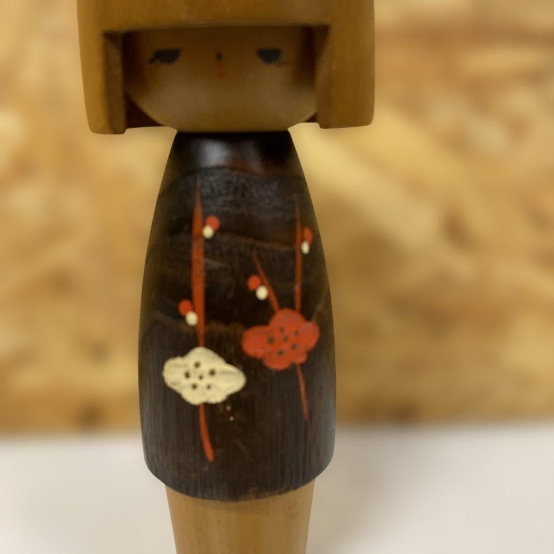 花柄こけし人形　箱根