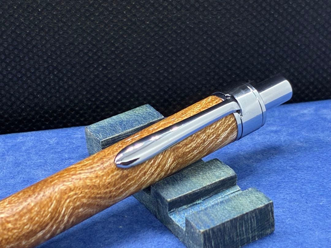 【早い者勝ち】欅玉杢　シャーペン0.5 加藤金属　木軸ペン　ハンドメイド