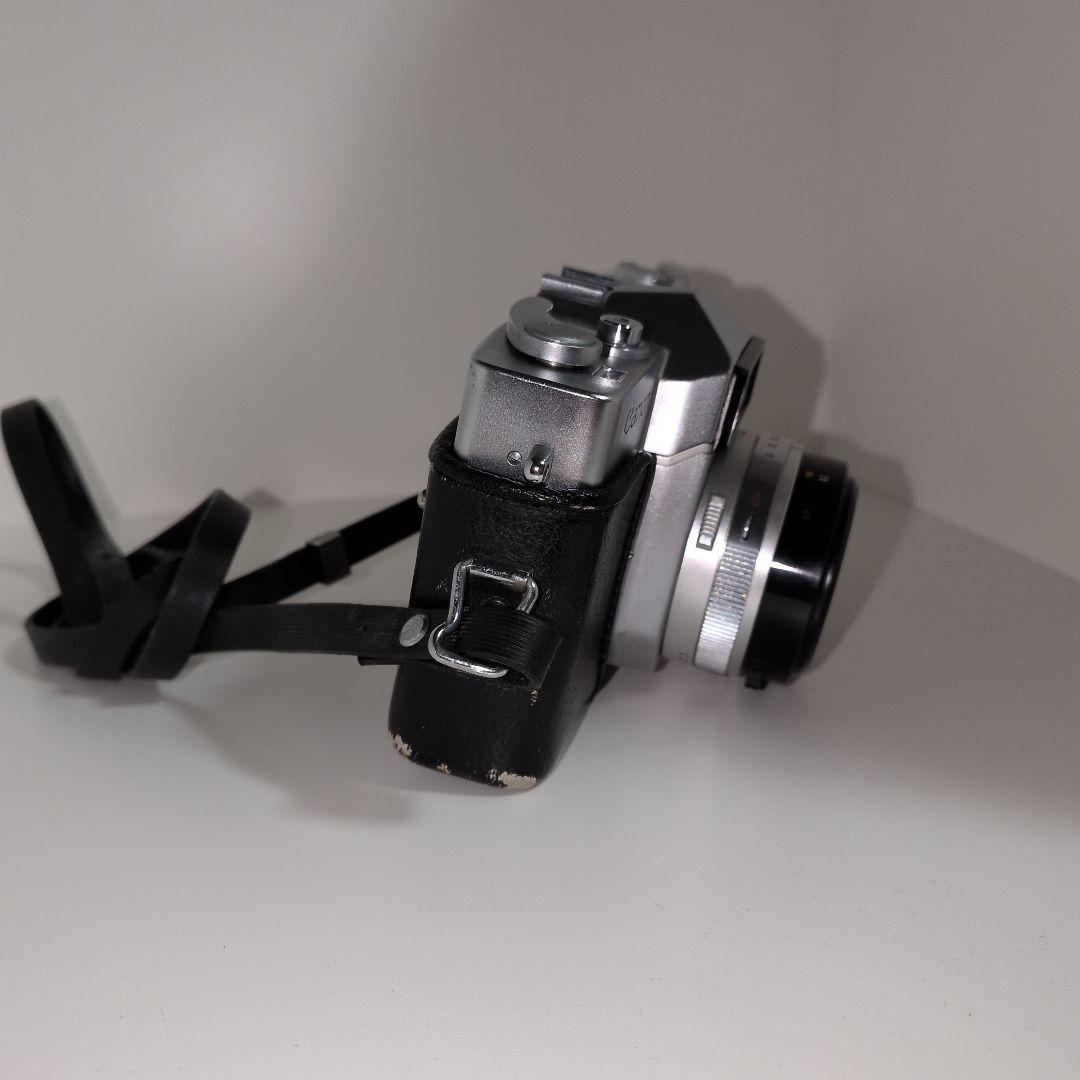 Canon 一眼レフカメラ シルバー　【昭和レトロ】【ジャンク品】