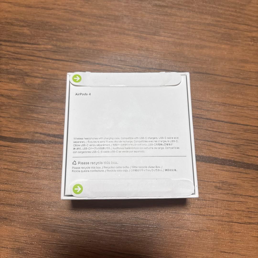 AirPods 4未使用