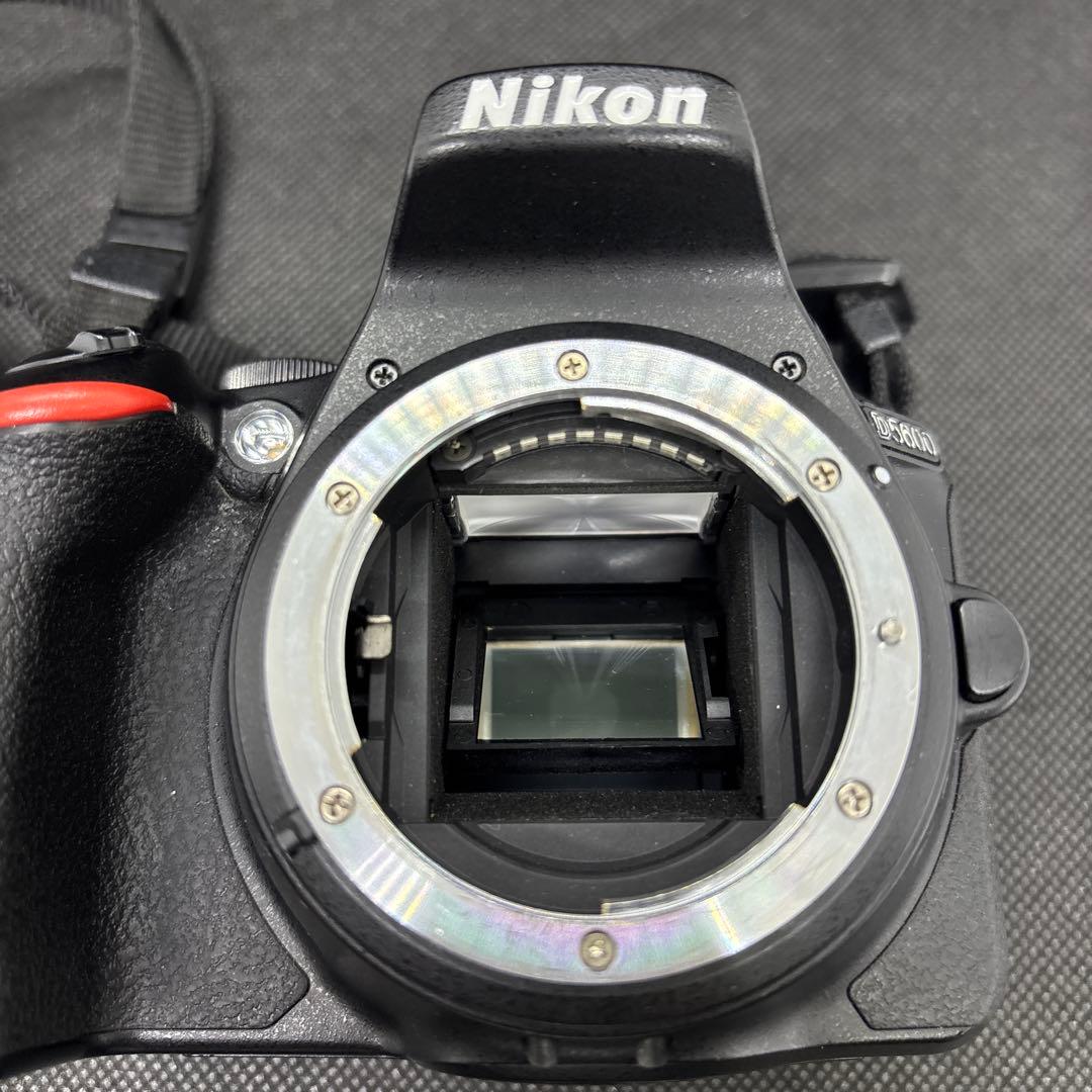 Nikon デジタル一眼レフカメラ D5600 本体　バッテリー2個付き