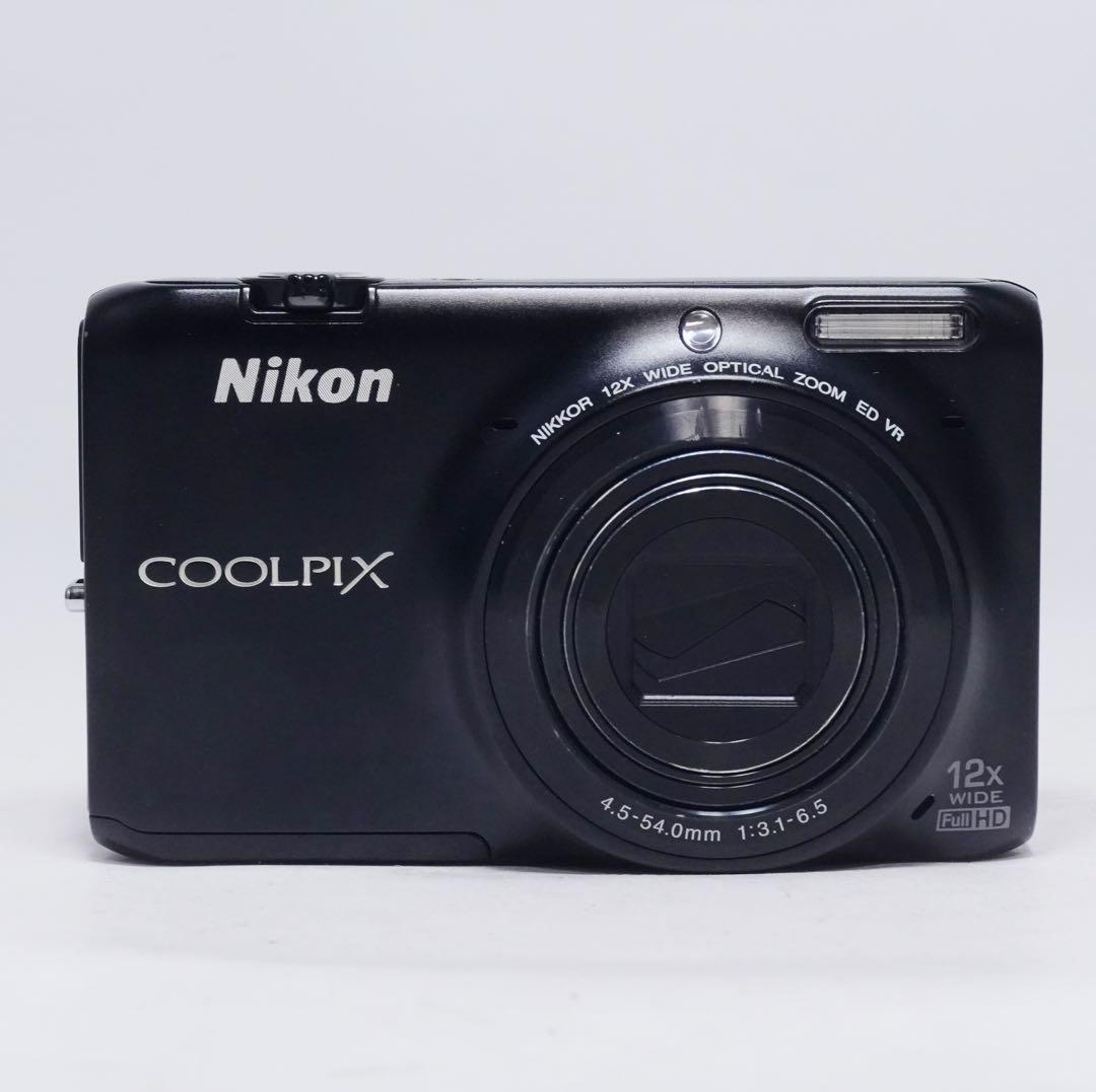 動作確認済 Nikon ニコン coolpix S6500 コンデジ
