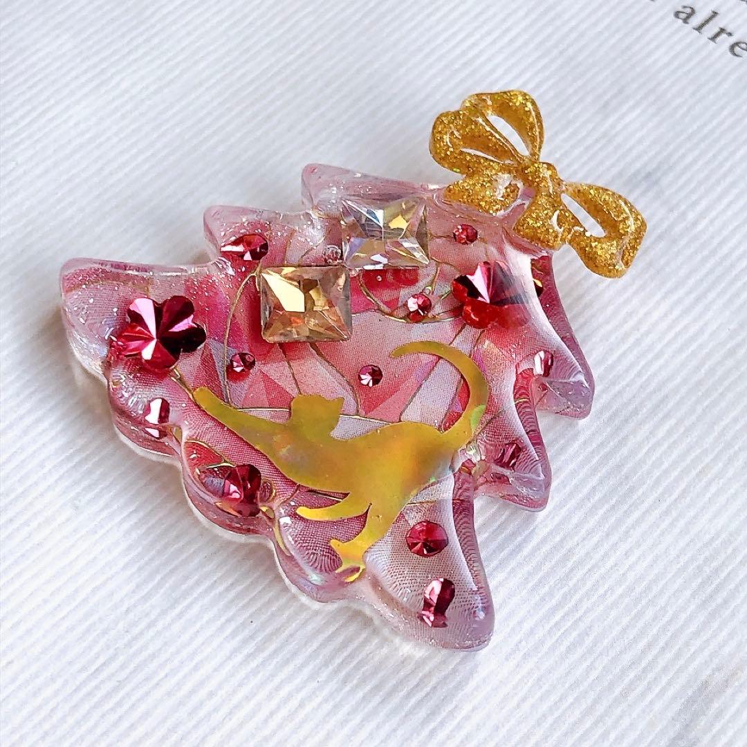 同梱100円引❤️No.2593 レジン ヘアゴム ♡ 猫 ネコ ねこ ♡