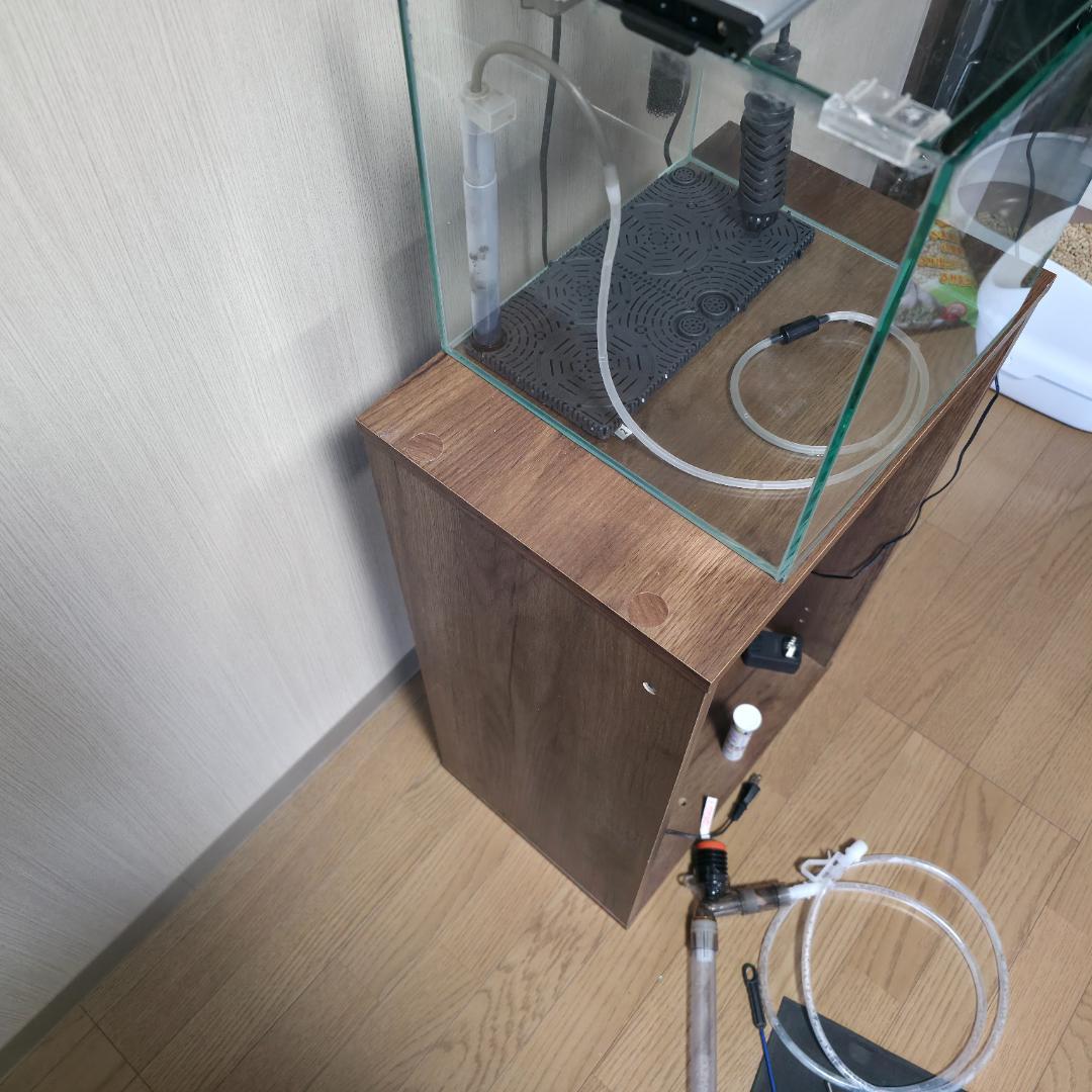 30cm キューブ 水槽台セット コトブキ アクアリウム 外掛 底面フィルター
