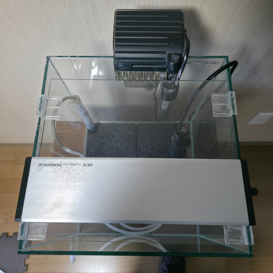 30cm キューブ 水槽台セット コトブキ アクアリウム 外掛 底面フィルター