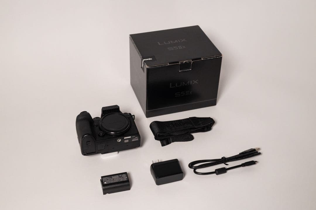 【超美品】 LUMIX S5IIX+バッテリーx2+純正充電器