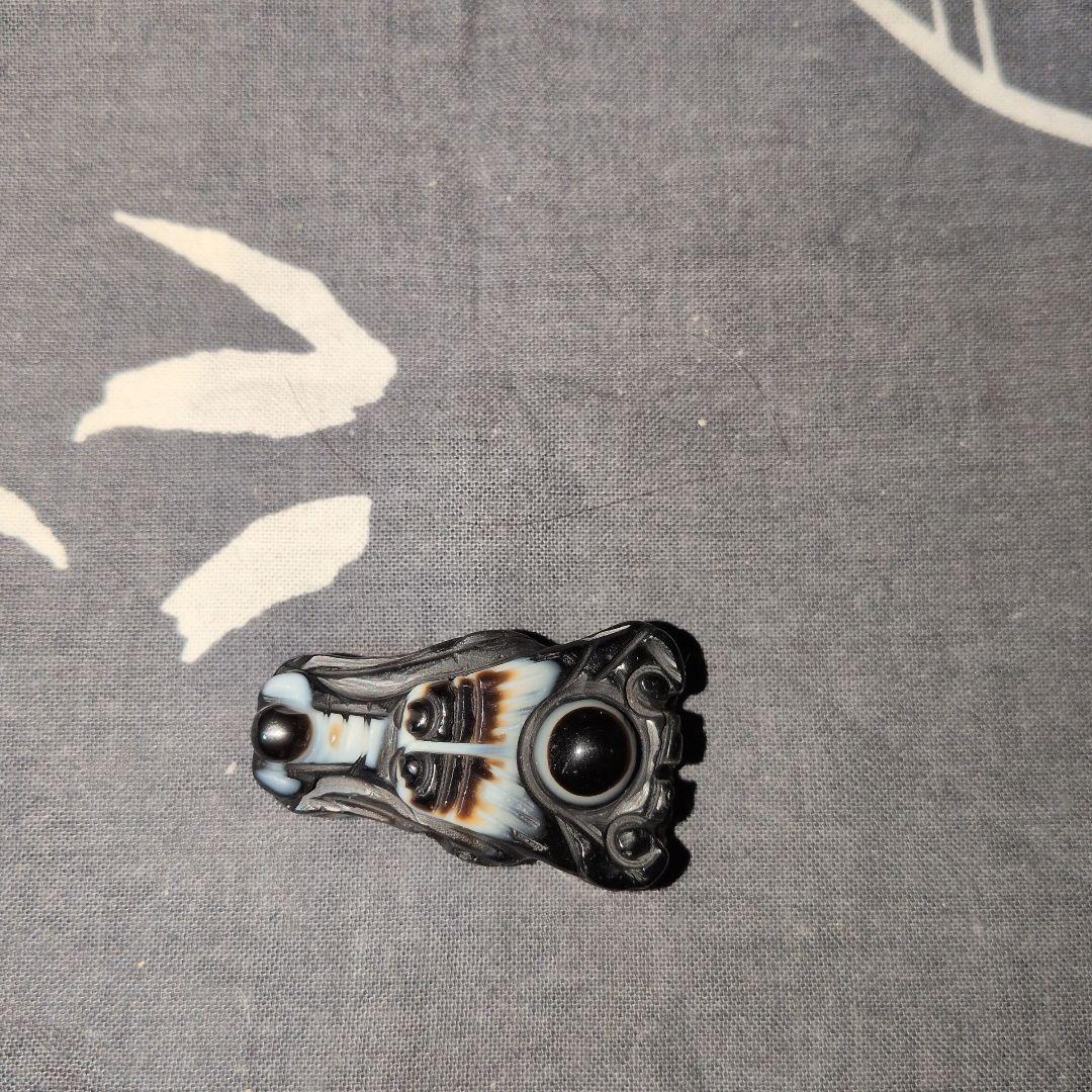 密教法具　竜頭法具　至純　白龍天珠　天珠3点セット