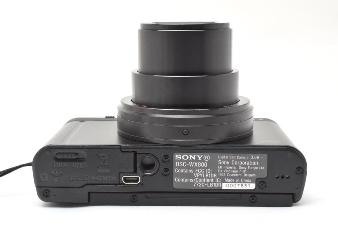 SONY Cyber-shot DSC-WX800 ブラック デジタルカメラ