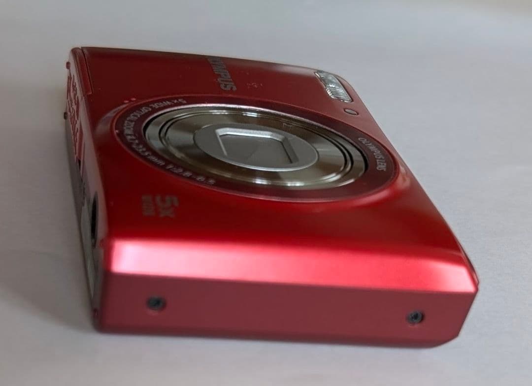 【極美品】【動作確認済】OLYMPUS STYLUS デジカメ ワインレッド