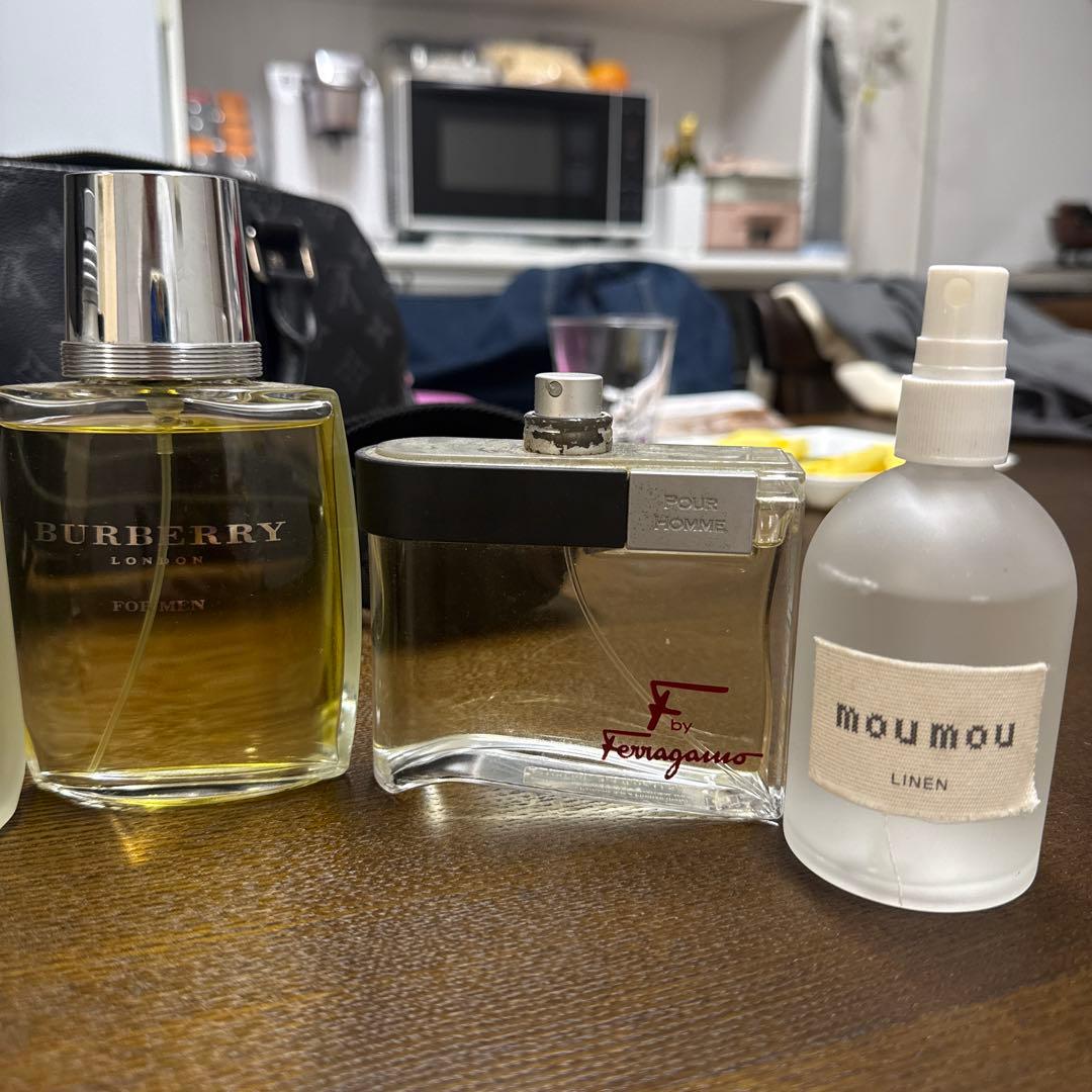 香水セット 7つBurberry, CK, Ferragamo,Versace