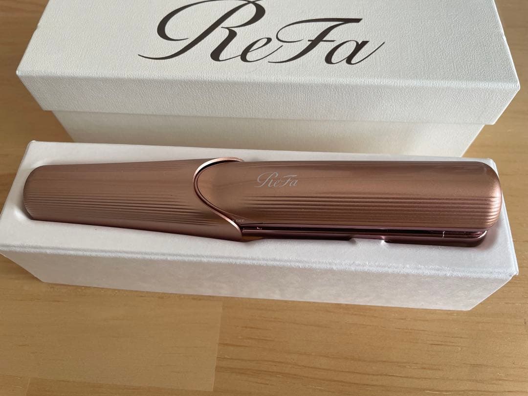 ReFa フィンガーアイロン ピンク コードなし