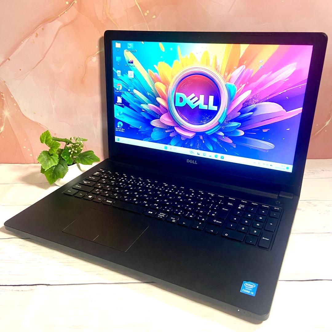 【訳あり大特価】DELLノートPC✨Corei3✨Windows11✨カメラ付