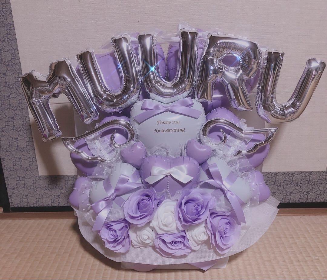 推し活　バルーンギフト　フラスタ　卓フラ　祝花　楽屋花　バルーンアレンジ 生誕祭