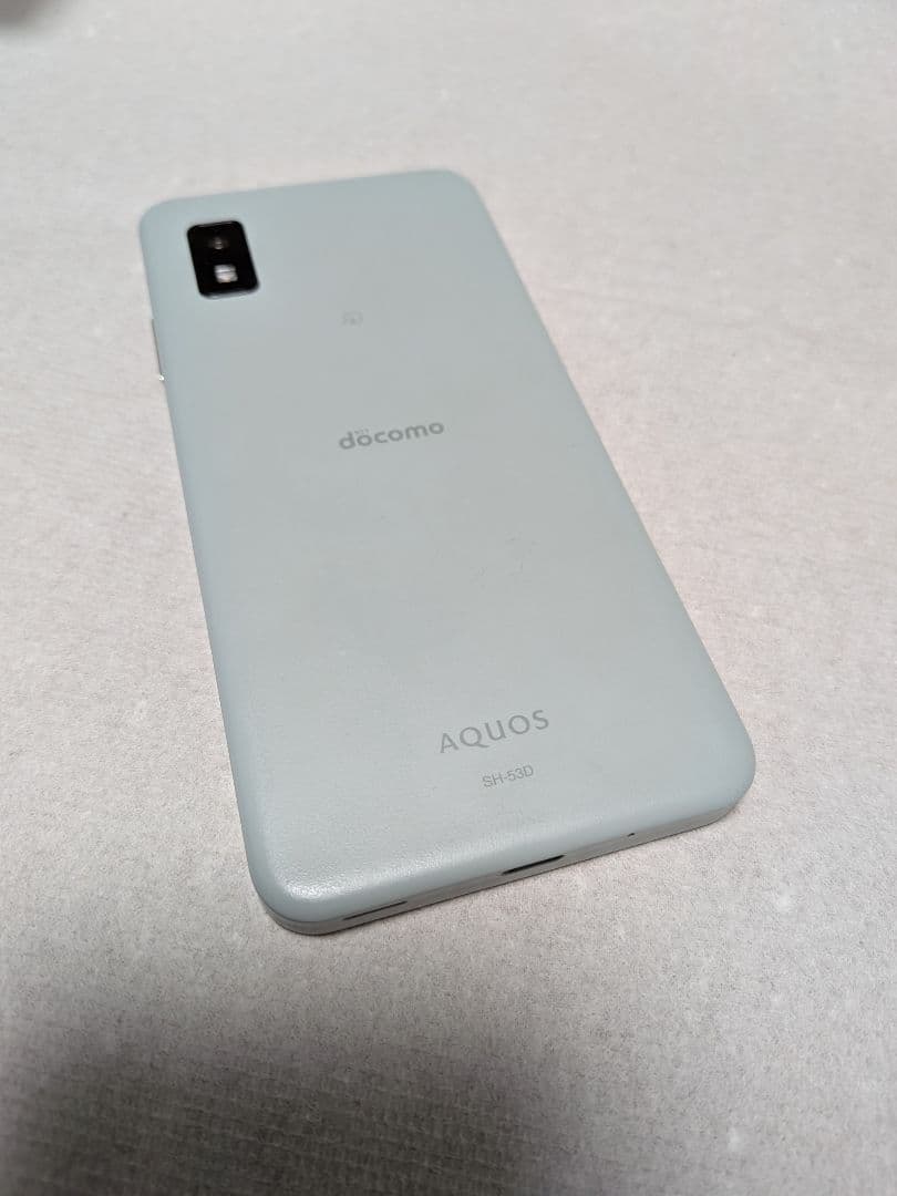 AQUOS simフリー SH-53D wish3 docomo スマートフォン