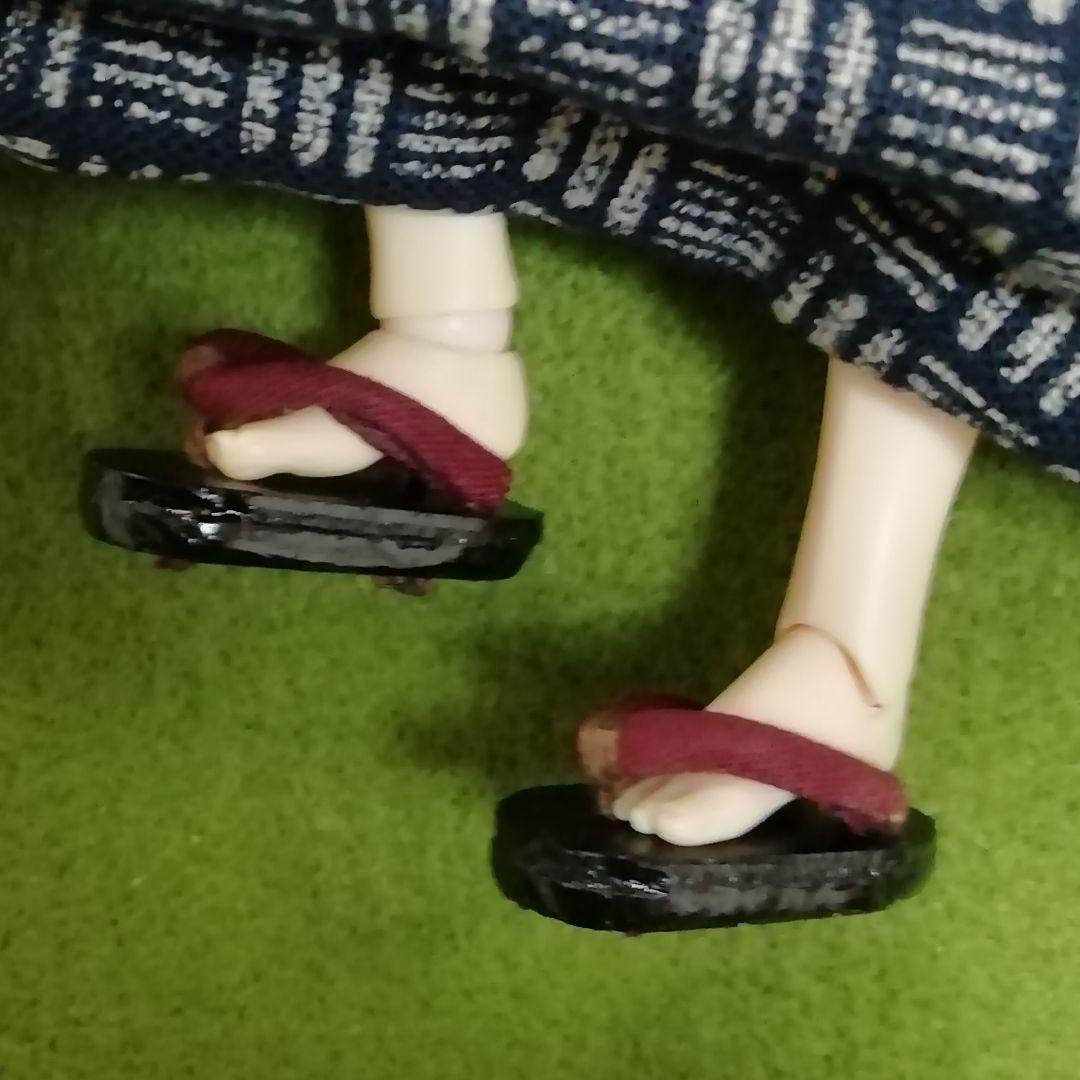 男の子用　草履　木製　アイシードール　モンストドール　ブライス