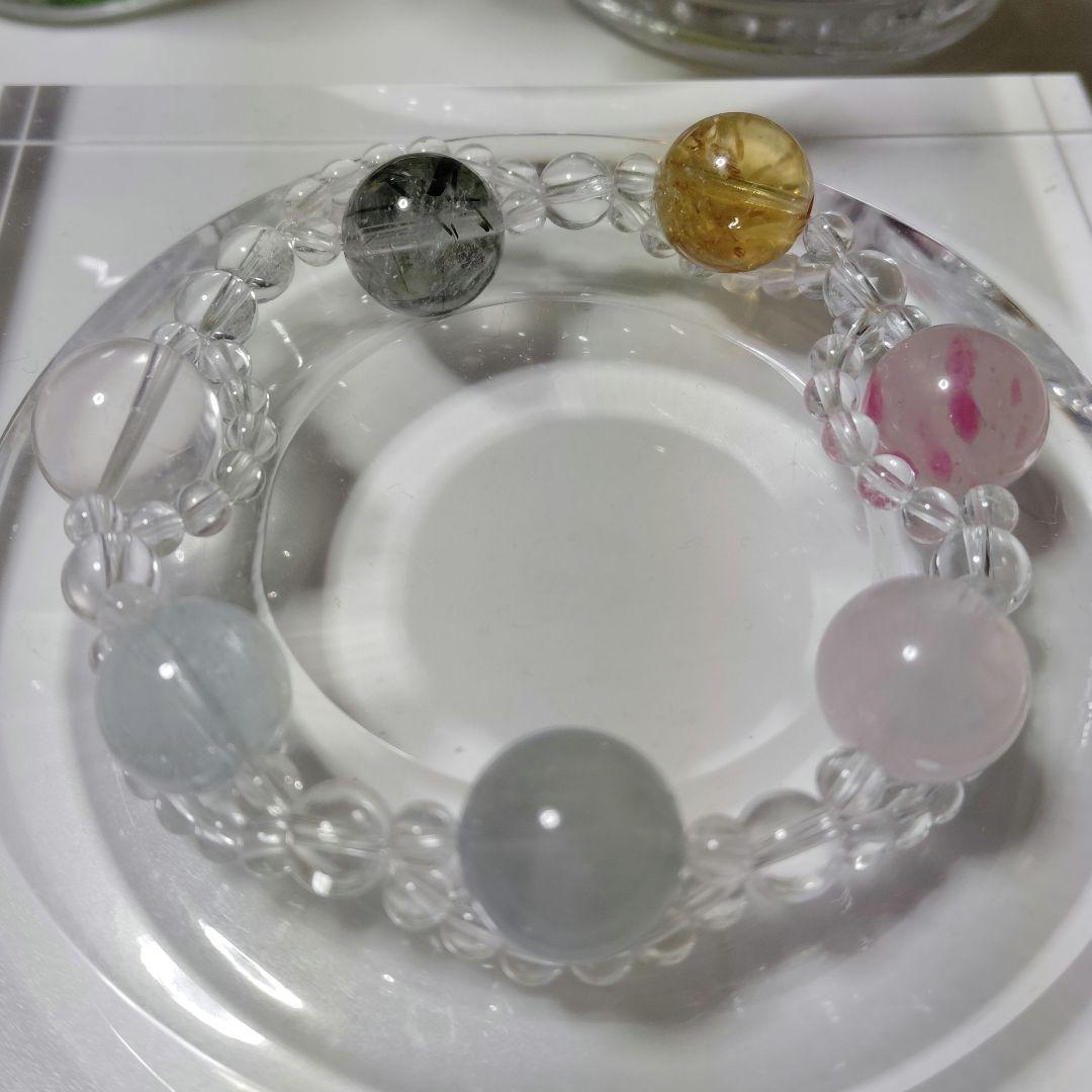 七宝のパワーが導く　願いを叶える特別な1本 パワーストーンブレスレット