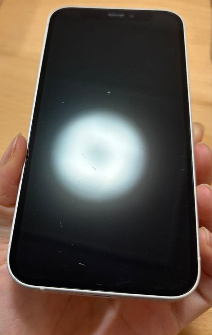 Apple iPhone 12 mini ホワイト 本体＋アイフェイスカバー