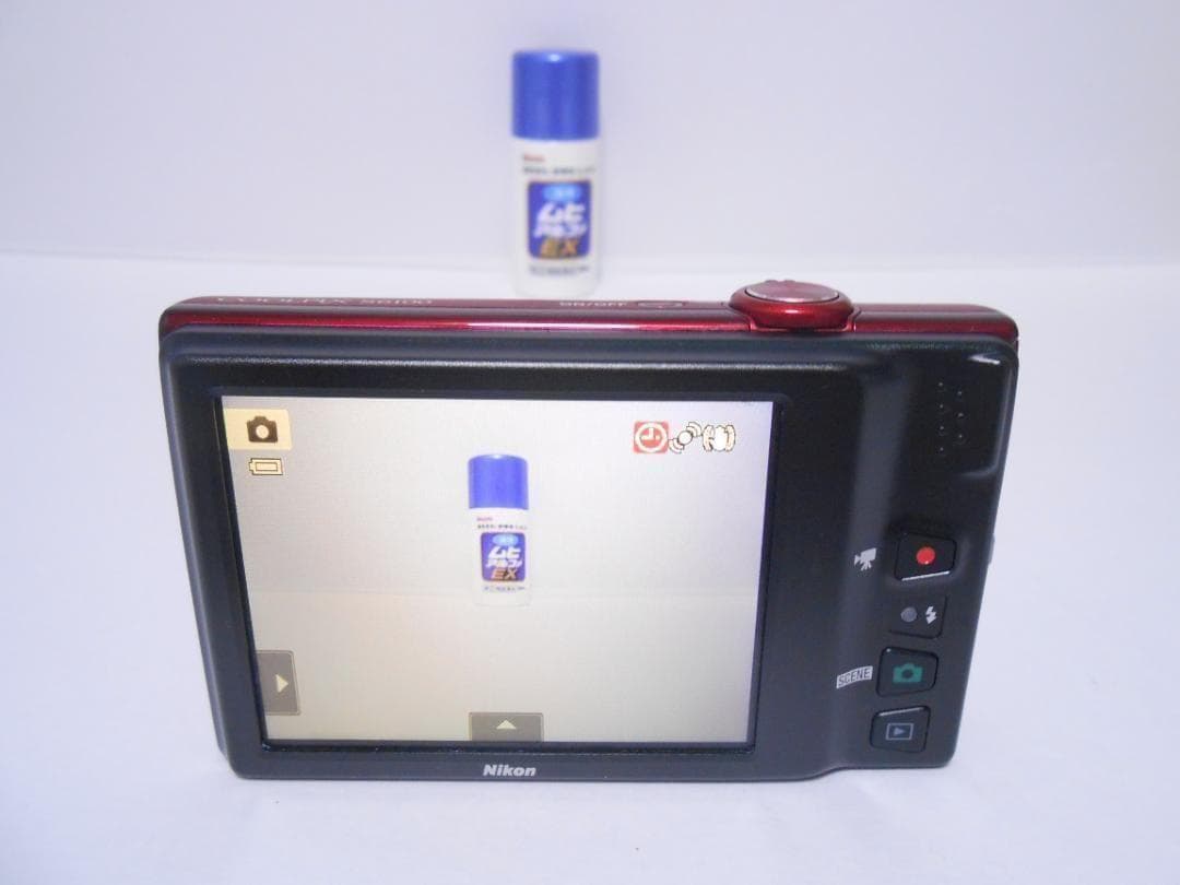 【美品・返品保証】 Nikon COOLPIX S6100 レッド