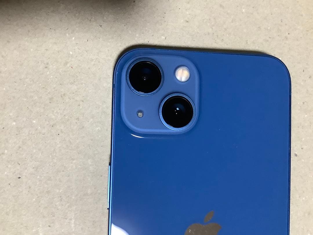 iphone13 128GB SIMフリー ブルー バッテリー最大容量90%