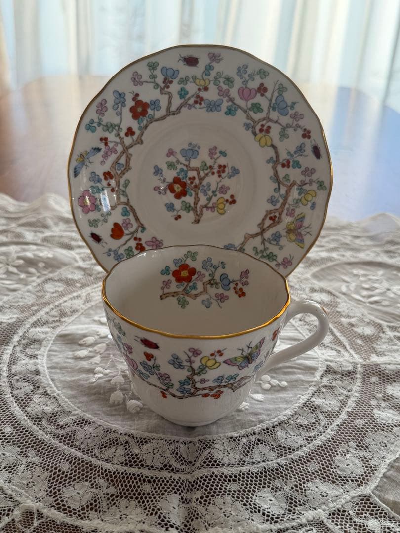 希少 美品◆スポード シャンハイ カップ＆ソーサー Spode SHANGHAI