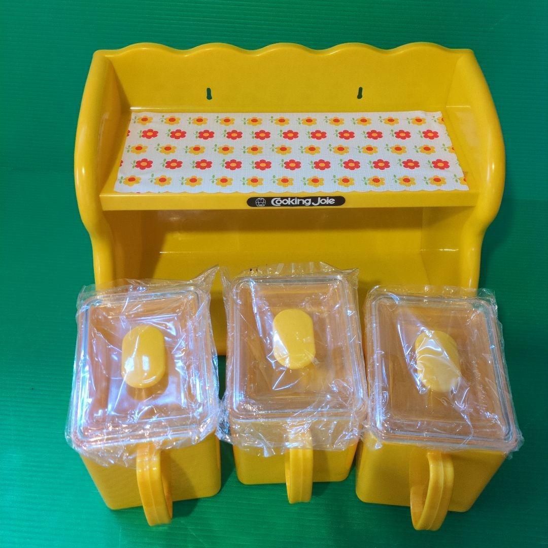 昭和レトロ　調味料ラック　未使用　デッドストック