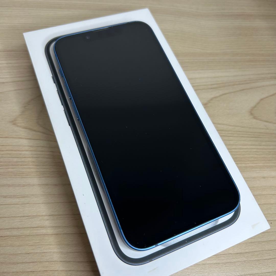 【美品】iPhone 13 mini 128GB ブルー