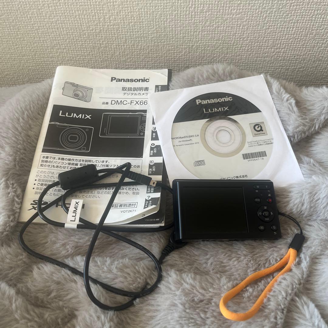 Panasonic DMC-FX66 コンパクトデジタルカメラ