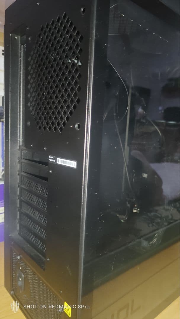 【ジャンク品】HP OMEN 40L PCケース　ファン2基　電源のみ