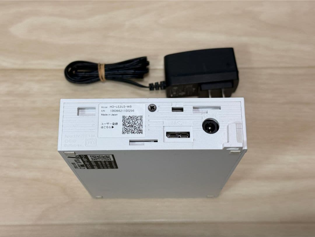 B.12 TOSHIBA HD.LE2U3-WB 2TB 動作確認済み
