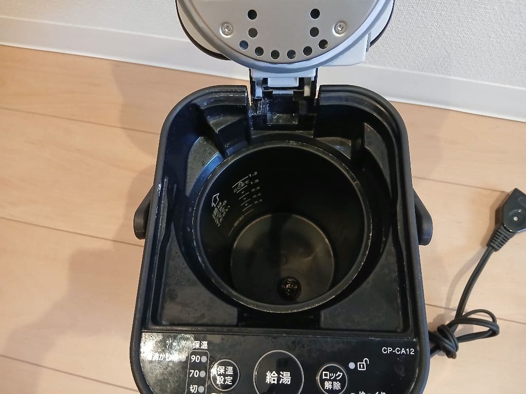 象印 マイコン 沸とう 電気ポット STAN.シリーズ CP-CA12型